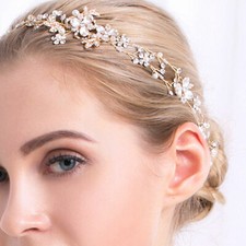 Hochzeit Braut Stirnband