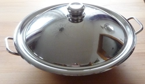 Wmf wok edelstahl - cm, mit