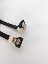 SATA Kabel 45cm für HDD SSD Festplatte DVD CD Brenner Clip Verriegelung Winkel