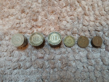 Münzen. Bank deutscher