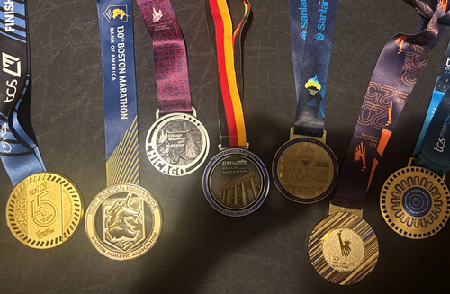 Major abbott marathon medal - marathon,