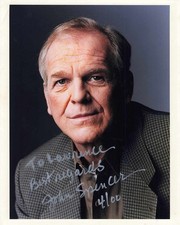 John Spencer Signed 8x10 Color