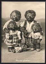 Mecki mit der Familie