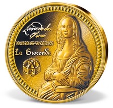 GIGANT MEDAILLE - MONA LISA /