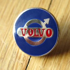 VOLVO  Logo  Pin / Pins: LOGO  -  blau/rot - emailliert - edel &  Kult!