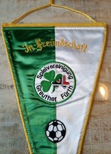 Wimpel gestickt SpVgg Greuther Fürth DFB Fußball 25x40 neuwertig 