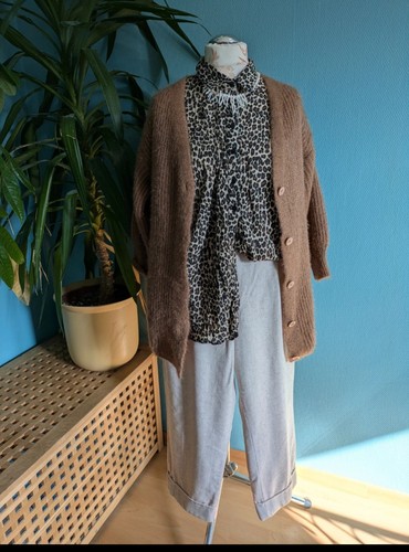 Woll chinos damen - hose, größe
