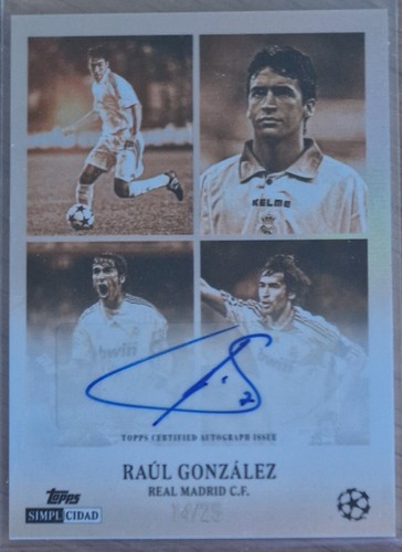 Topps simplicidad raul - 25/26,