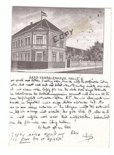 AK Halle (Saale): Saxo Vandalenhaus 1929 - Georgstr. 1 - selten - Studentika