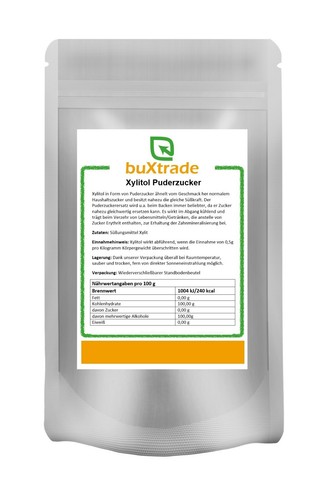 500 xylitol puderzucker - |,