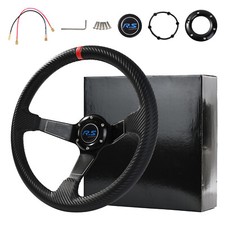 Sport Lenkrad tief geschüsselt Motorsport Rallye Racing Rennsport Lenkrad 350mm.