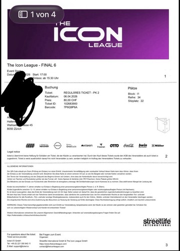 The icon league final - icon, 6