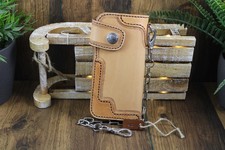 Biker Wallet , Biker Geldbörse,  Long Wallet, Leder handgefertigt