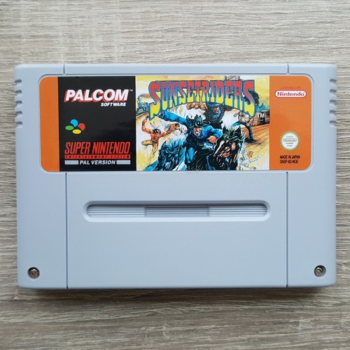 Snes sunset riders - riders, spiel