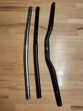 verschiede Fahrradlenker Flatlenker schwarz silber Downhilllenker schwarz