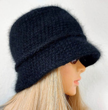 Croched Angora Panamahat