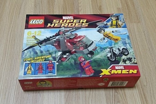 Lego marvel 6866 - lego, wolverine