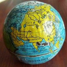 Antike Werbe Blech Spardose