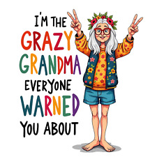 Transparenter 18X18 cm Lustige