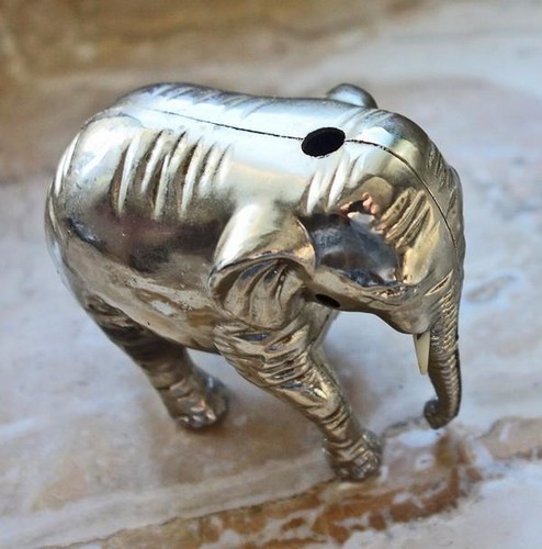 Feuerzeug elefant metall - elefant,