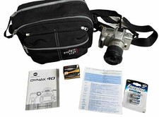 Minolta Dynax 40 Spiegelreflexkamera SLR 35mm AF Autofokus +Minolta AF Zoom 28mm