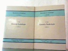 Klinische Psychologie. 8 Band