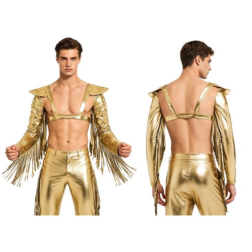 Herren metallic glänzendes - metallic,