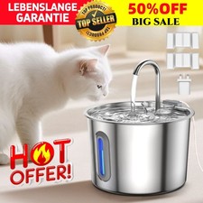 Katzenbrunnen Edelstahl