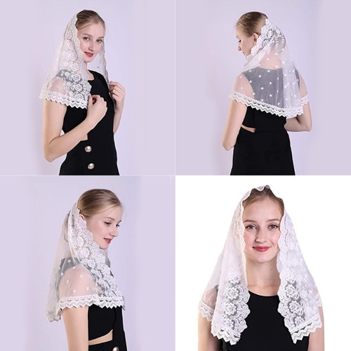 Pray shawl mantilla for ladies - shawl,