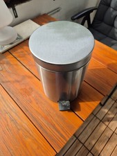 Brabantia Newicon Treteimer Mülleimer Kosmetikeimer Metallic Grau 3 L 113260