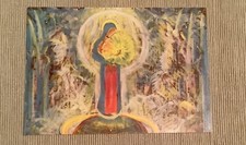 1 Postkarte, Weihnacht  von Max Wolffhügel,  Maria mit Christkind, Neu