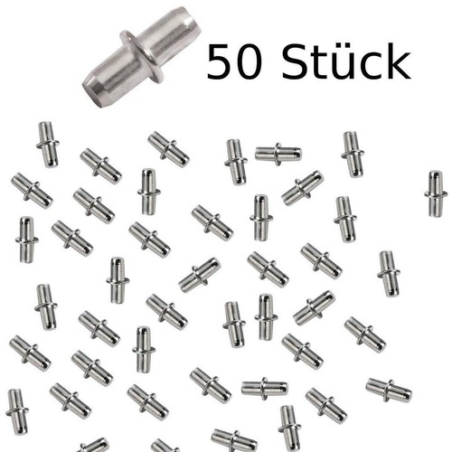 Regalbolzen 5mm silber - , 50