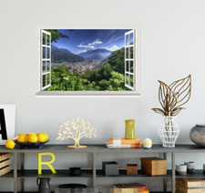 3D Hütte Bäume 5575 Offen