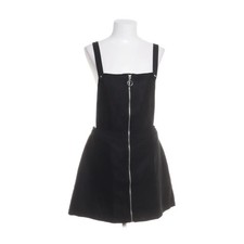 Divided by H&M, Latzkleid, Größe: 42, Schwarz, Polyester, Einfarbig, Damen #Cx4