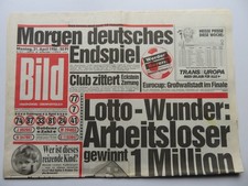 Bild zeitung vom 1986 - zeitung,