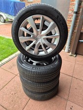 4x Sommerkompletträder für Opel Corsa F, Peugeot 208, 16 Zoll 195/55/16, wie neu