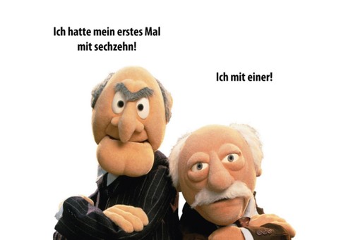 Blechschild 20x30 muppets - blechschild,