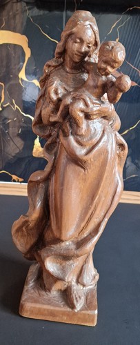 Skulptur statue heilige maria - skulptur,