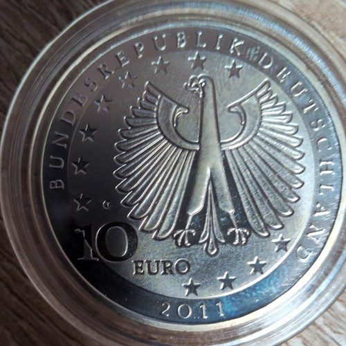 Euro gedenkmünze brd - 10,