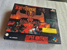 Secret of Evermore in Big Box OVP mit Spieleberater - Super Nintendo Snes ⚡