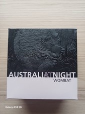 Australien bei Nacht Silbermünze BP Wombat  2021 Ausgabe 4  Silber Niue