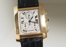 CARTIER Tank francaise 18K