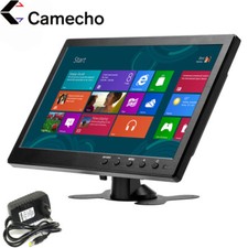 10.1 Zoll HD CCTV Display Bildschirm Auto Monitor PC AV/BNC/VGA/HDMI Eingang DE