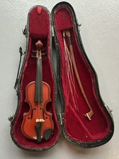 Alte Miniatur Geige / Violine