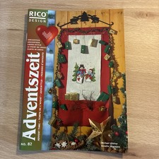 Rico Design Stickheft Bd 82 Adventszeit Sticken Handarbeit Kreuzstich