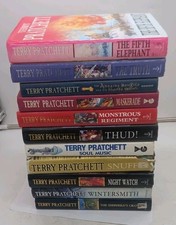 11x Terry Pratchett Hardback