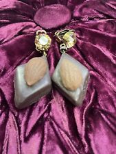 rosa templin VTG. Ohrclips „Praline“