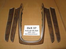 Audi Q5 SQ5 8R Eiche Holz Braun Naturell Dekor Decor Einlagen Elemente Cockpit
