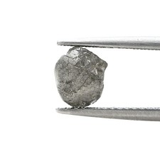 Earthmine Uncut Diamant 1.40tcw Grau Funkelnde Natur Irregular Form Für Juwelen