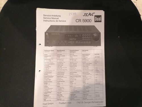 Original service manual - service,